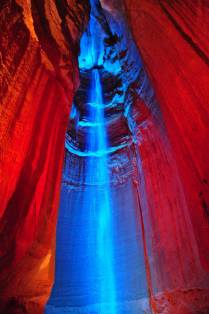 A fantástica Ruby Falls, na Georgia - EUA